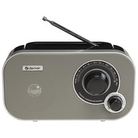RADIO DENVER FM CON SINTONIZACION ANALOGICA GRIS-2DI RADIO DENVER FM CON SINTONIZACION ANALOGICA GRIS