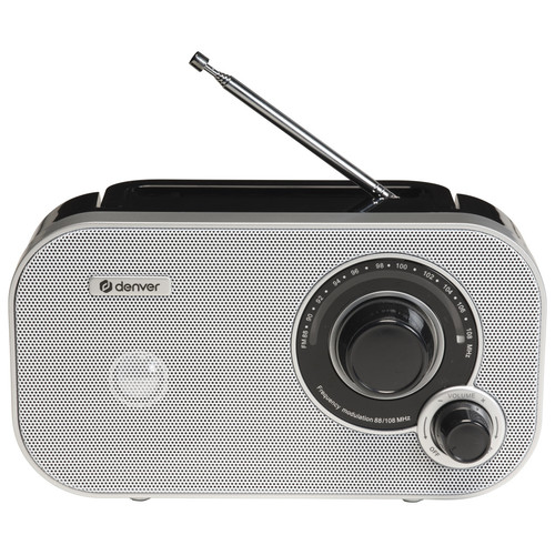 RADIO DENVER FM CON SINTONIZACION ANALOGICA BLANCA