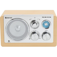 RADIO DENVER DE DISEÑO MODERNO BEIGE-5DI RADIO DENVER DE DISEÑO MODERNO BEIGE
