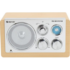RADIO DENVER DE DISEÑO MODERNO BEIGE-DI5 RADIO DENVER DE DISEÑO MODERNO BEIGE