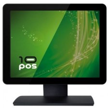 10POS TS-15FV monitor pantalla táctil 38,1 cm (15") 1024 x 768 Pixeles Multi-touch Multi-usuario Negro