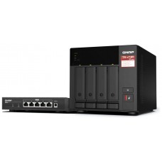 QNAP BUNDLE NAS 4 BAH + SWITCH TS-473A-SW5T