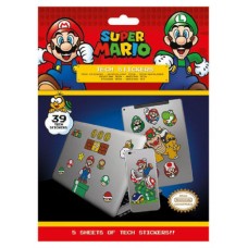 VINILOS DECORATIVOS SUPER MARIO VARIADOS PYRAMID REDSTRING TS7405