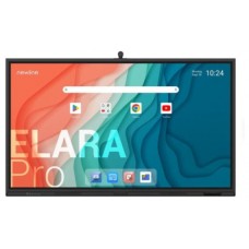 NEWLINE MONITOR INTERNATIVO ELARA PRO (TT-8623QCA+) 86", ANDROID 13, GOOGLE EDLA, CAMARA 4K, 8 MIC, MULTI USUARIO, 2X20W+SUB15W, WIFI 6 + BL, NFC, USB-C 100W, USB-C OUT, 16GB Y 320GB, 40 PT, NEWLINE APPS, OPS PC Y SDM OPC, 5 AÑOS DE GARANTIA O