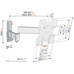 VOGEL"S TVM 3243 WHITE / SOPORTE DE PARED PARA TV DE 19" A 43"-M020 VOGEL"S TVM 3243 WHITE / SOPORTE DE PARED PARA TV DE 19" A 43"