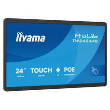 IIYAMA 24" PANEL-PC ANDROID 14+GMS, SOC 8CORE RK3576 4GB, 32GB, PCAP BEZEL FREE 10-POINTS TOUCH, 1920X1080, 450CD/M², IPS PANEL, USB-C (VIDEO OUT), MM, MICRO, WIFI6, BT5.3, MICRO-SD SLOT, USB 2X 2.0 1X 3.2, AUDIO MINI-JACK, IISIGNAGE2 (TW2424AS--MR76 IIYAMA 24" PANEL-PC ANDROID 14+GMS, SOC 8CORE RK3576 4GB, 32GB, PCAP BEZEL FREE 10-POINTS TOUCH, 1920X1080, 450CD/M², IPS PANEL, USB-C (VIDEO OUT), MM, MICRO, WIFI6, BT5.3, MICRO-SD SLOT, USB 2X 2.0 1X 3.2, AUDIO MINI-JACK, IISIGNAGE2 (TW2424AS-