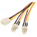 STARTECH CABLE 30CM DIVISOR TX3 ALIMENTACION