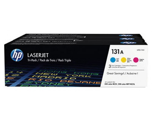 Pack 3 toner hp 113a cian