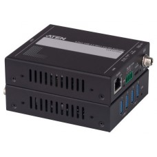 ATEN UCE33100 ampliador de red Transmisor y receptor de red Negro