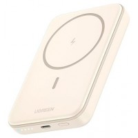 POWER BANK UGREEN 5000mAh MAGNETIC WIRELESS  WHITE