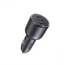 CARGADOR COCHE UGREEN 130W 2XUSB-C PD+USB-A