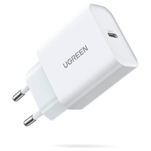 Ugreen 60450 cargador de dispositivo móvil Universal Blanco Corriente alterna Carga rápida Interior-MR3 Ugreen 60450 cargador de dispositivo móvil Universal Blanco Corriente alterna Carga rápida Interior