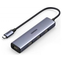 HUB UGREEN USB TYPE C 4xUSB 3.2 USB-C