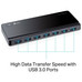 TP-LINK UH700 USB 3.2 Gen 1 (3.1 Gen 1) Micro-B 5000 Mbit/s Negro