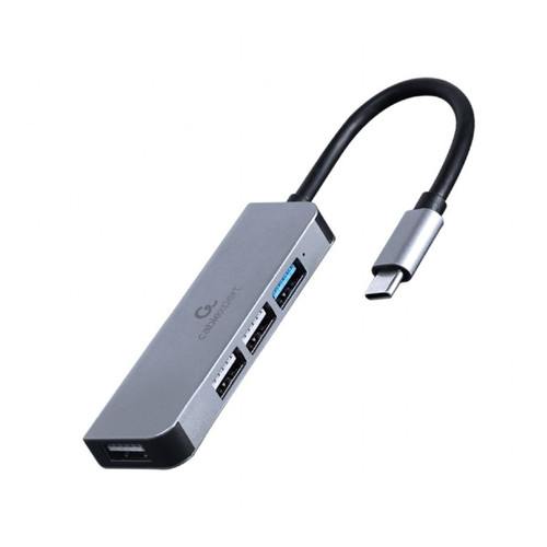 HUB USB GEMBIRD TIPO C DE 4 PUERTOS 1 X USB 3.1 Y 3 X USB 2.0-DI2 HUB USB GEMBIRD TIPO C DE 4 PUERTOS 1 X USB 3.1 Y 3 X USB 2.0