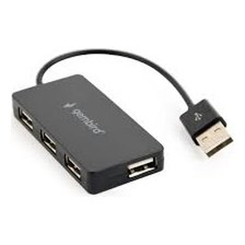 HUB USB GEMBIRD 2.0 4 PUERTOS NEGRO-DI1 HUB USB GEMBIRD 2.0 4 PUERTOS NEGRO
