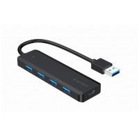 CONCENTRADOR GEMBIRD USB 3.1 (GEN.1) DE 4 PUERTOS