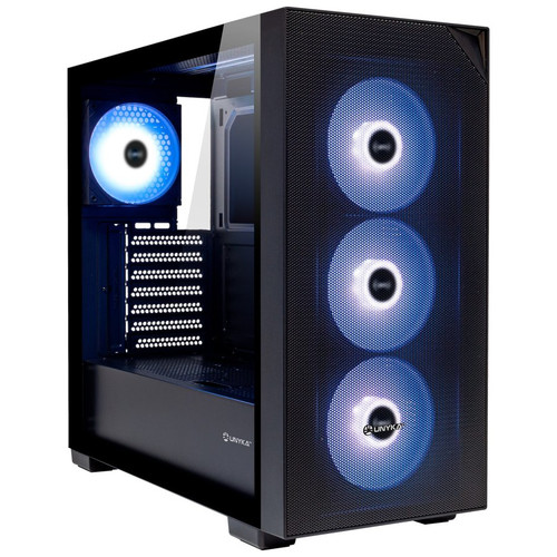 CAJA E-ATX UNYKA REVELAT MESH BLACK 2x3.5"