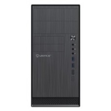 CAJA MICRO ATX UNYKA AERO C12 FRONTAL ALUMINIO