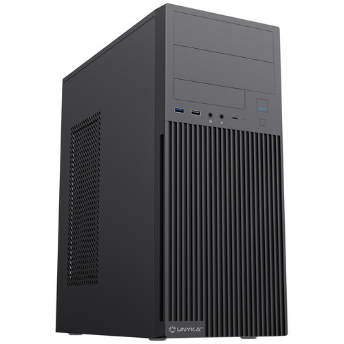 CAJA ATX UNYKA AERO C360 (FUENTE 500) BLACK USBB2.0