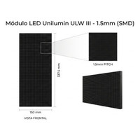 UNILUMIN MODULE 150X337.5 FOR CABINET ULW III 1.5 LED SDM 3IN1 SIZE: 600X337.5 MM BRIGHTNESS: 600 NITS REFRESH RATE 3840HZ MAINTENANCE FRONT (AUN2E4868)-20MR UNILUMIN MODULE 150X337.5 FOR CABINET ULW III 1.5 LED SDM 3IN1 SIZE: 600X337.5 MM BRIGHTNESS: 600 NITS REFRESH RATE 3840HZ MAINTENANCE FRONT (AUN2E4868)