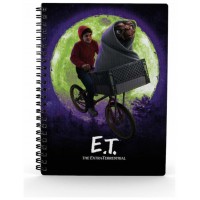 Libreta efecto 3d bici elliot e.t.