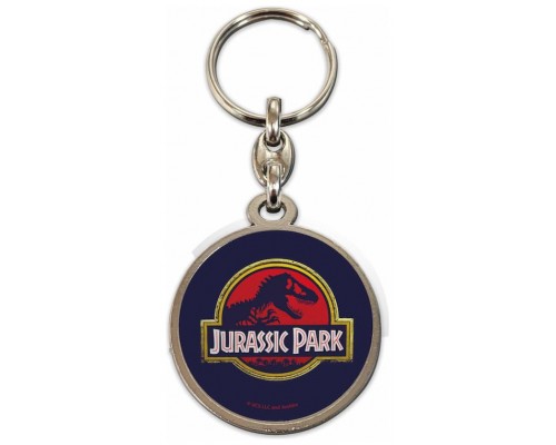 Llavero redondo logo pelicula jurassic park