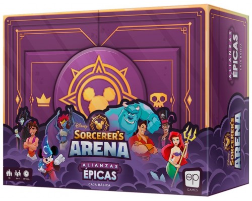 Juego mesa disney sorcerer´s arena alianzas