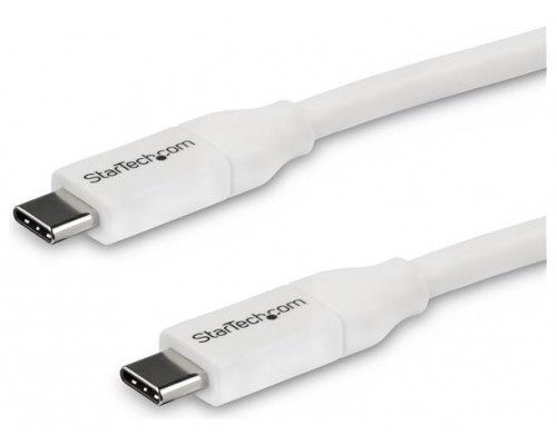 STARTECH CABLE 4M USB-C PD 5A BLANCO