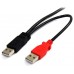 STARTECH CABLE 91CM USB EN Y CAJAS DD