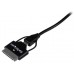 STARTECH CABLE USB 65CM COMBO CARGADOR TELEFONO MO