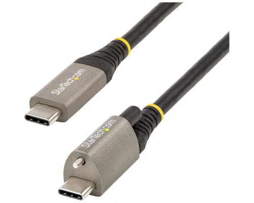 STARTECH CABLE 1M USB C CON TORNILLO TIPO C 10GB