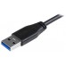 STARTECH CABLE 2M MICRO USB 3.0 ACODADO IZQUIERDA