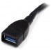 STARTECH CABLE 15CM ADAPTADOR 2 PUERTOS USB 3.0 A