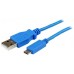 STARTECH CABLE ADAPTADOR 1M USB A MACHO A MICRO US