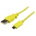 STARTECH CABLE SLIM MICRO B A USB A 1M - CABLE CAR