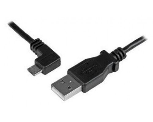 STARTECH CABLE USB 2.0 A(M) - MICRO USB(M) ACODADO