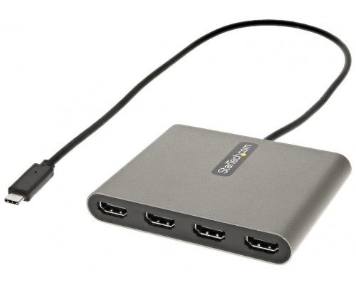 STARTECH ADAPTADOR USB-C A 4X HDMI - TIPO C A 4 MO