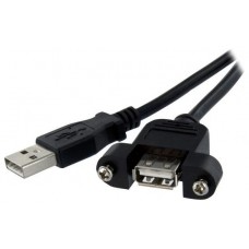 STARTECH CABLE USB 60CM MONTAJE EN PANEL - USB A M