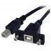 STARTECH CABLE USB MONTAJE EN PANEL USB B A USB B