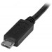 STARTECH CABLE MICRO USB MACHO-HEMBRA 50 CM