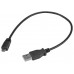 STARTECH CABLE ADAPTADOR 30CM 1FT USB A MACHO A MI