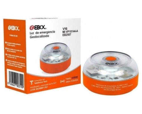 Baliza de emergencia Geolocalizada senal V16 IoT EBOX
