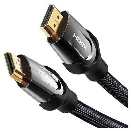 CABLE HDMI V2.0 4K M-M TRENZADO 0.75 M NEGRO VENTION (Espera 4 dias)-SX1 CABLE HDMI V2.0 4K M-M TRENZADO 0.75 M NEGRO VENTION (Espera 4 dias)