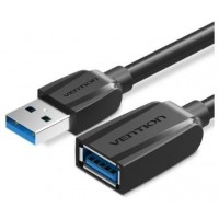 CABLE ALARGADOR USB 3.0 USB M-M 2 M NEGRO VENTION (Espera 4 dias)
