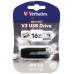VERBATIM PENDRIVE V3 16GB RETRACTIL USB 3.2 BLACK