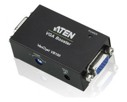 Aten VB100 extensor audio/video Negro