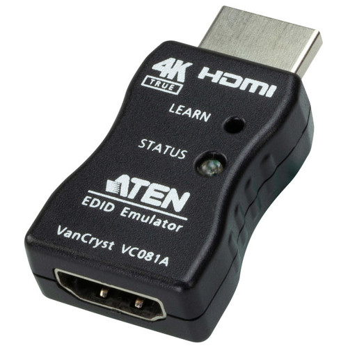 ATEN TRUE 4K HDMI EDID EMULATOR WITH SAVABLE EDID (VC081A-AT)(CP20)-MR14 ATEN TRUE 4K HDMI EDID EMULATOR WITH SAVABLE EDID (VC081A-AT)(CP20)
