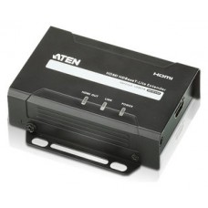 Aten VE801R extensor audio/video Receptor AV Negro