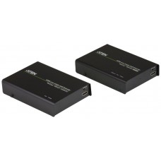 Aten VE812 extensor audio/video Transmisor y receptor de señales AV Negro